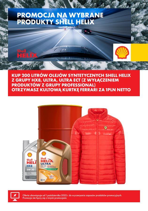 Promocja na artykuły Shell